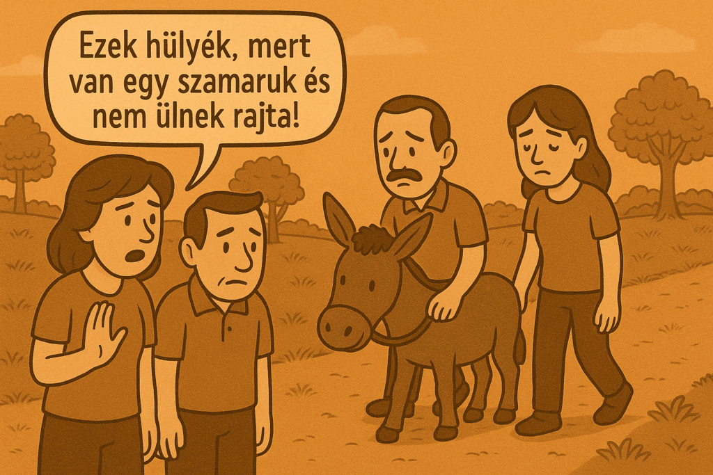 Mindketten gyalogolnak